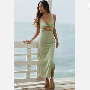 L*Space Nico Cutout Rib Knit Dress
